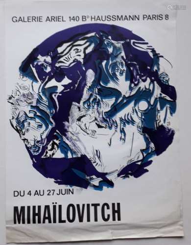 Mihailovitch, Galerie Ariel, Paris, undated; Impri…