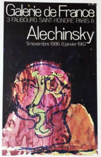Alechinsky,Galerie de France, Paris, 1967; Imprime…
