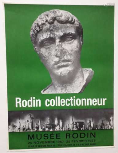 Rodin collector, Musée Rodin, Paris, 1968; Print \