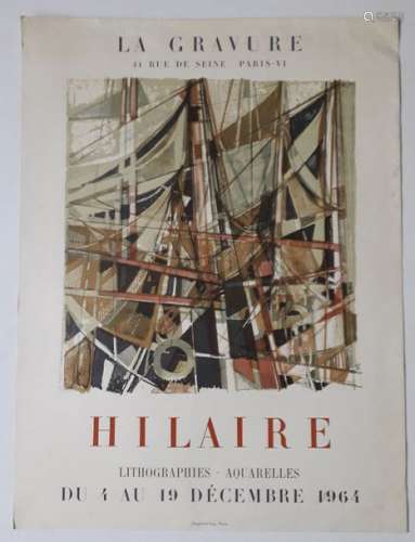 Hilaire: lithographs watercolours, Galerie La Grav…