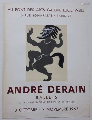 André Derain: Ballets et illustrations du Barbier …