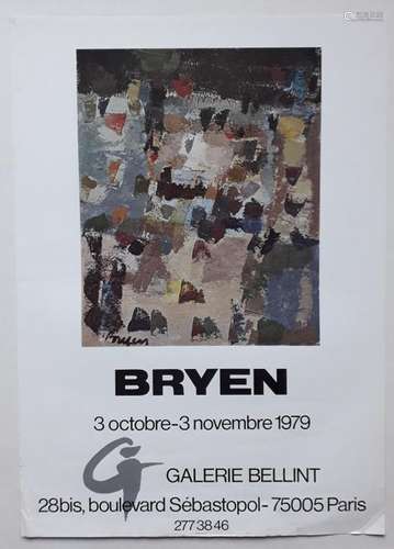 Bryen, Galerie Belint, Paris, 1979; Imprimerie SMI…