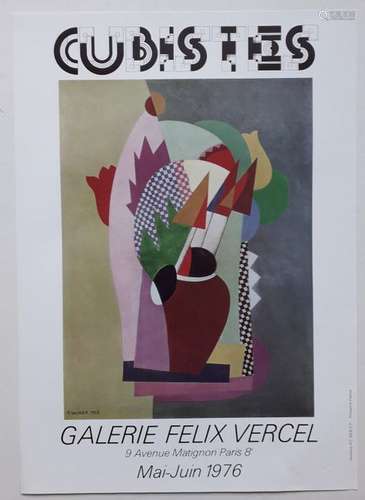 Cubistes, Galerie Félix Vercel, Paris, 1976 [69*49…