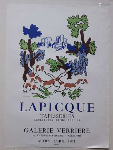 Lapicque: tapestries, sculptures, lithographs, Gal…