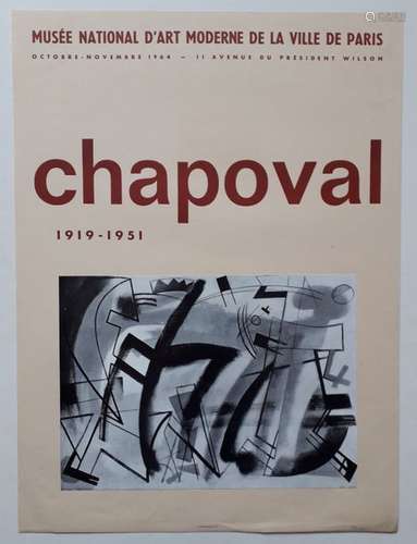 Chapoval 1919 1951, Musée national d'art moderne d…