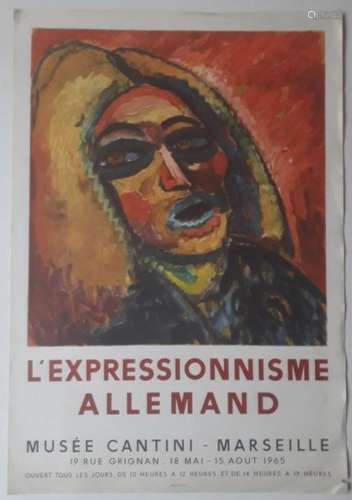 German Expressionism, Musée Cantini Marseille, 196…