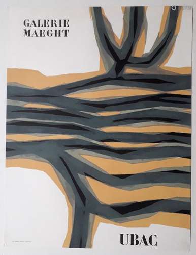 Ubac, Galerie Maeght, Paris, undated ; Maeght édit…