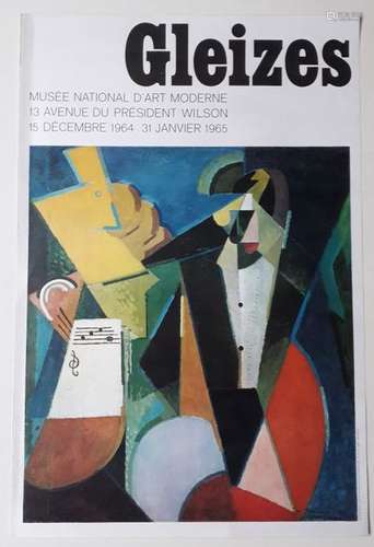 Gleizes, Musée National d'Art Moderne, Paris, 1965…