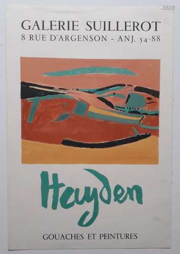 Hayden: gouaches and paintings, Galerie Suillerot …