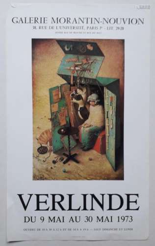 Verlinde, Galerie Morantin Nouvion, Paris, 1973; S…