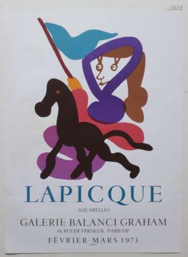 Lapicque, watercolours, Galerie Balanci Graham, Pa…