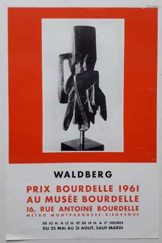 Waldberg: Bourdelle Prize 1961, Musée Bourdelle, P…