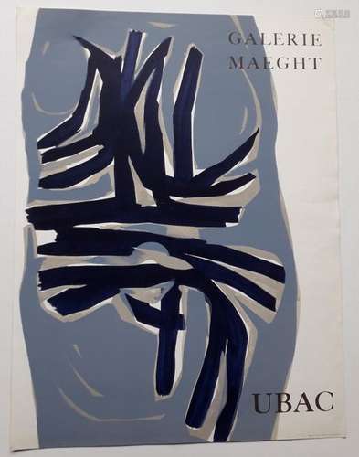 Ubac, Galerie Maeght, Paris, undated ; Maeght édit…