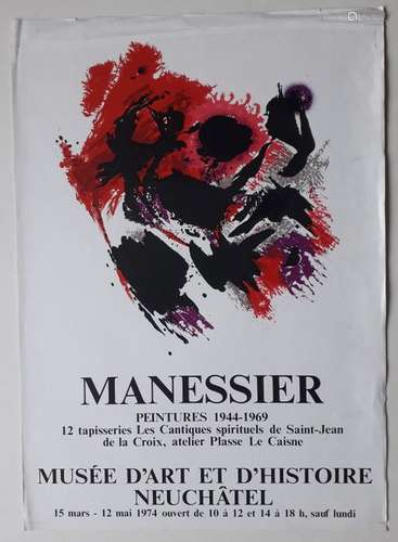 Manessier: paintings 1944 1969, 12 tapestries \