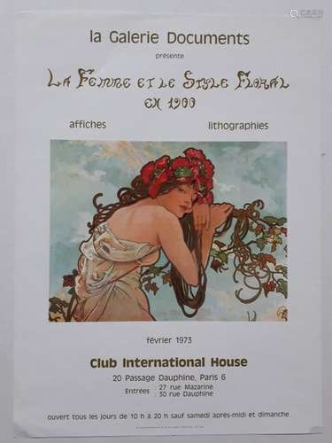 Les femmes et le Style Floral en 1900 : affiches, …