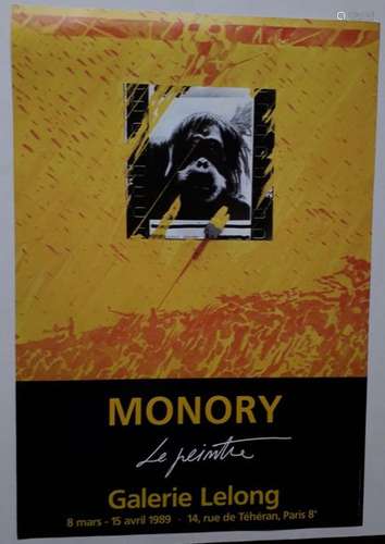 Monory, le peintre, Galerie Lelong Paris, 1989 ; I…