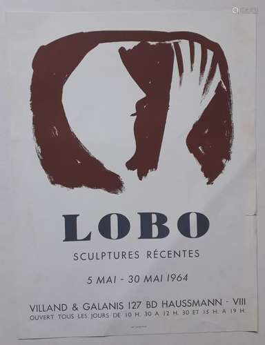 Lobo, recent scuptures, Galeries Villand & Galanis…