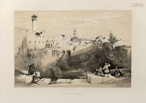 ROBERTS, David (1796-1864) - La Terre Sainte. Vues &