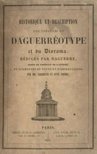 DAGUERRE, Louis Jacques Mandé (1787-1851) - Historique