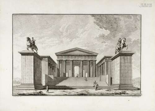LE ROY, Julien David (1724-1803) - Les ruines des plux