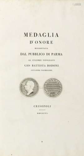 TOMMASINI Giacomo (1768-1846) - Medaglia d'onore