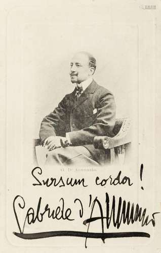 D'ANNUNZIO Gabriele (1863-1938) - Francesca da Rimini.