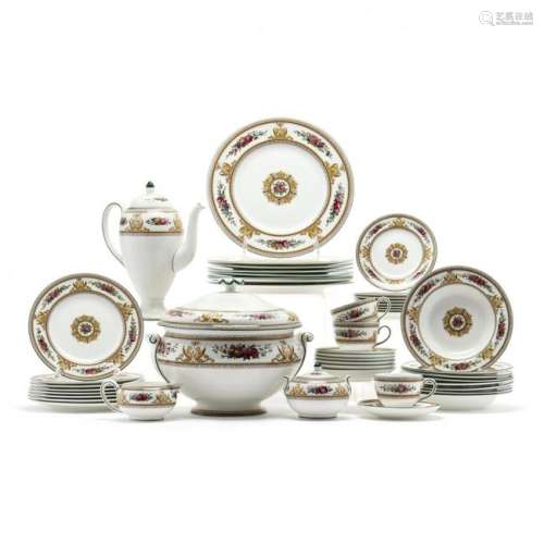 A Set of (57) Pieces Wedgwood China 
