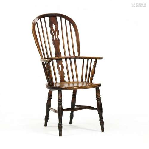 Antique English Windsor Armchair