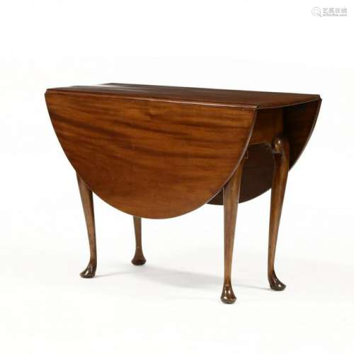 Southern Queen Anne Mahogany Drop Leaf Table