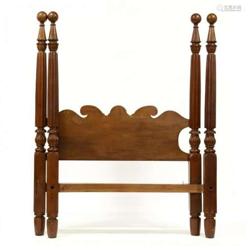 Antebellum Carved Tall Post Bed