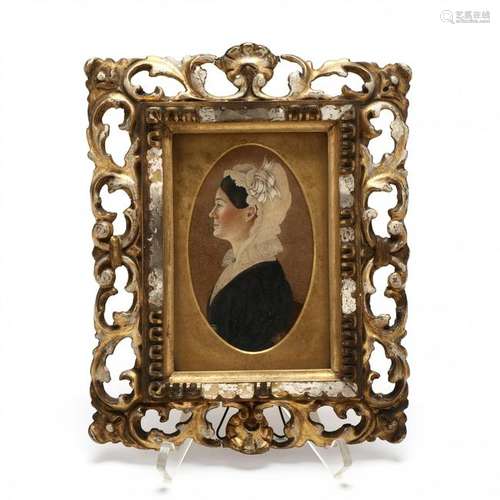 Portrait Miniature of Fanny Alexander Caldwell (NC,