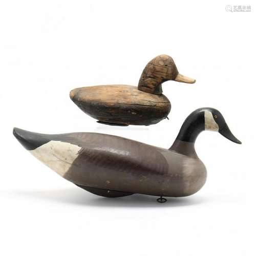 Two Vintage Decoys