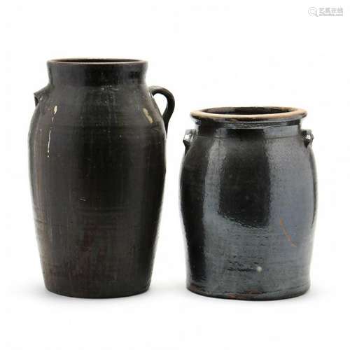 Two Antique Utilitarian Vessels