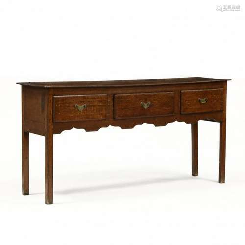 Antique Welsh Oak Sideboard