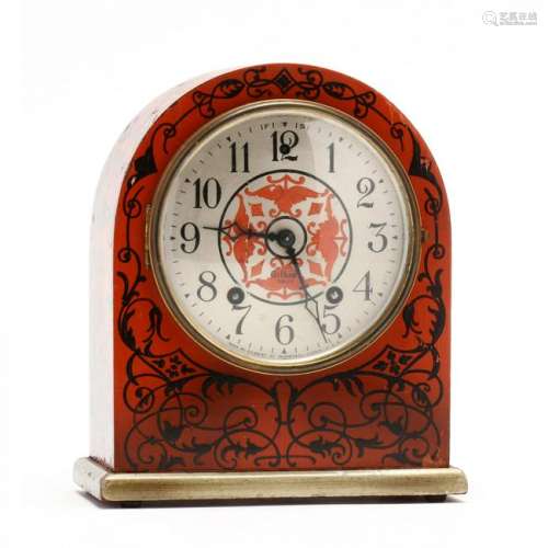 Gilbert, Vintage Lacquered Bracket Clock