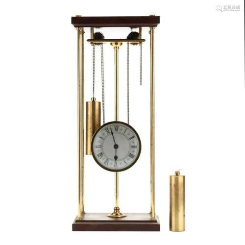 Franklin Mint Rising Works Clock