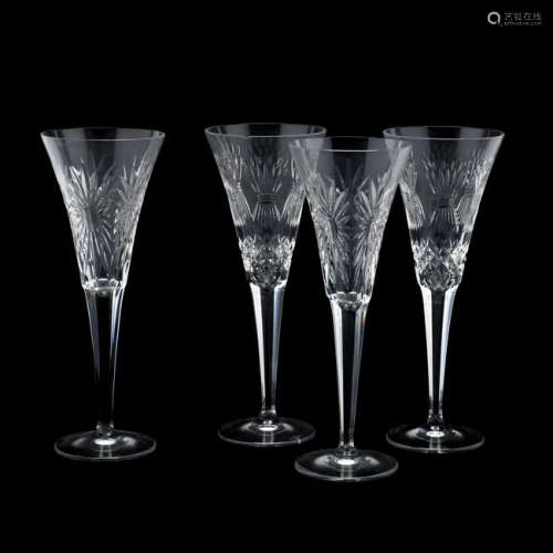 Waterford, Two Pairs of Millenium Toasting Flutes