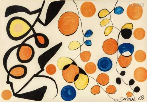 Alexander Calder (American, 1898-1976) Autumn, 1969