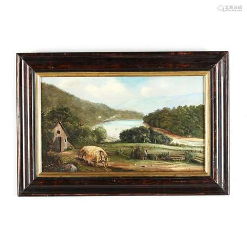 Antique Pastoral Landscape