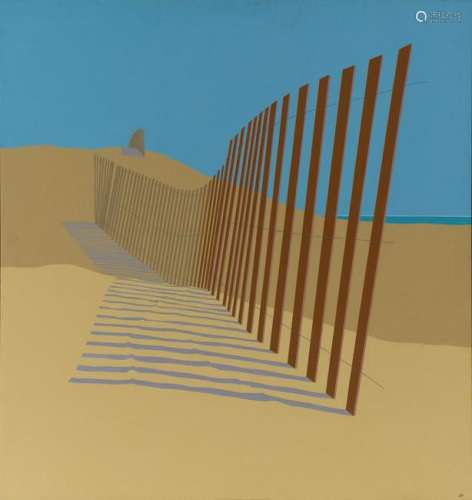 James Cowing Houser Jr (American, b. 1928) Beach Fence