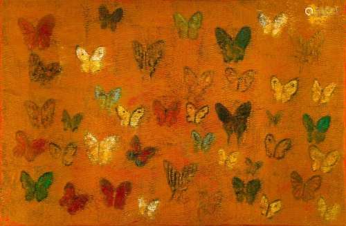 Hunt Slonem (American, b. 1951) Untitled (Butterflies),