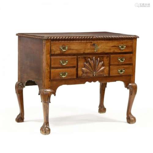 Connecticut Chippendale Cherry High Chest Base