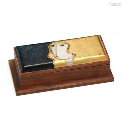 Stephen White (NC), A Decorated Keepsake Box