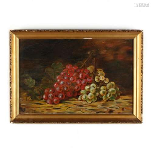 Antique Still Life with Grapes