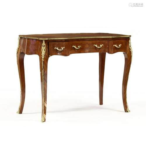 Louis XV Style Marquetry Inlaid Escritoire