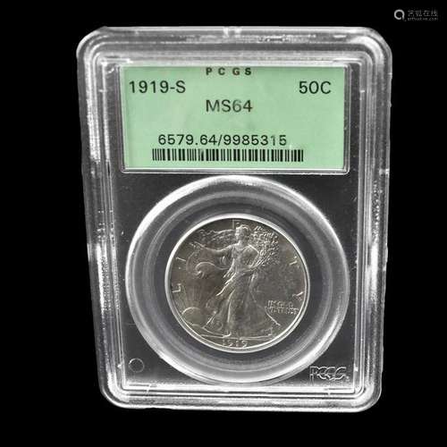 1919-S US Walking Liberty