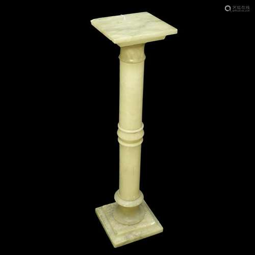 Alabaster Column Pedestal