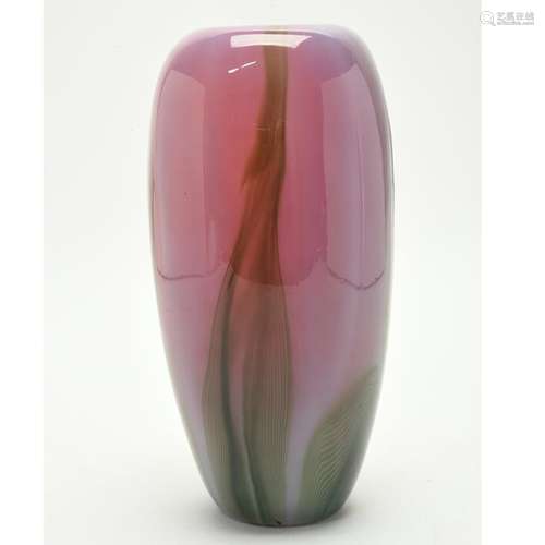 Lundberg Studios Glass Vase.