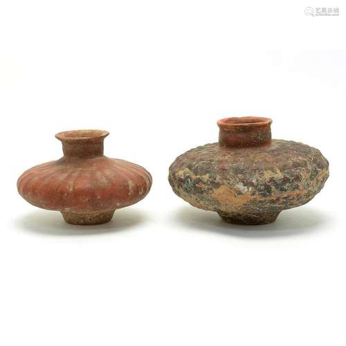 Two Pre-Columbian Pottery Vessels.