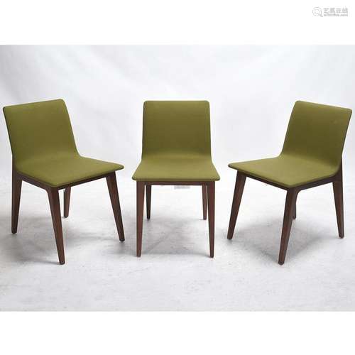 Three Mid-Century Modern Style Berhardt Side Chairs.